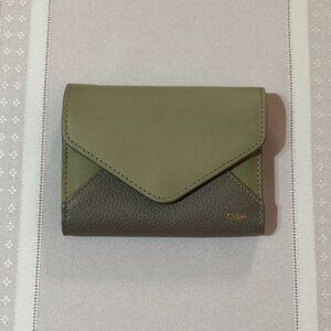 Chloé Small Tri-Fold Leather Wallet NWOT